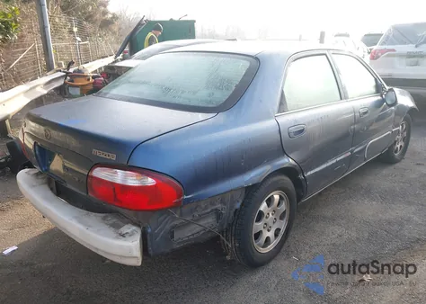 2002 Mazda 626 Lx z USA, uszkodzony, nr VIN 1YVGF22C025282849